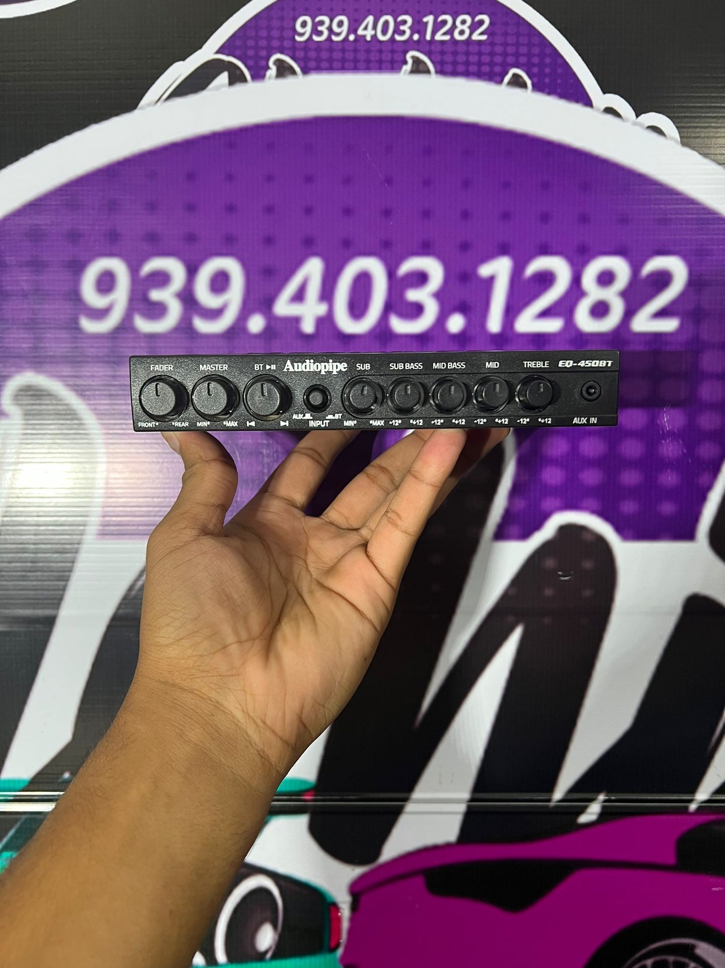 Audio Pipe EQ 450BT
