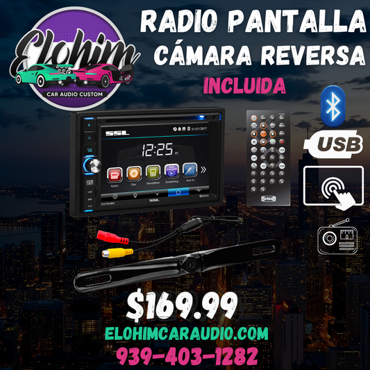 RADIO PANTALLA CON CAMARA REVERSA #2