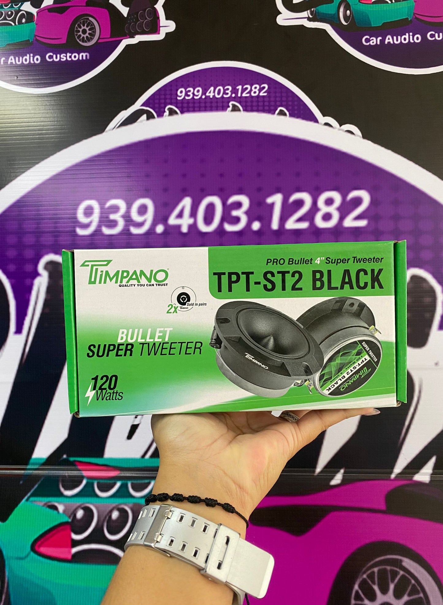 TIMPANO TPT ST2 BLACK