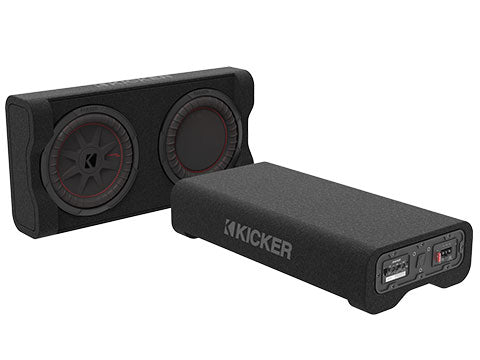 KICKER 10" AMP- Down-Firing 10” Enclosure